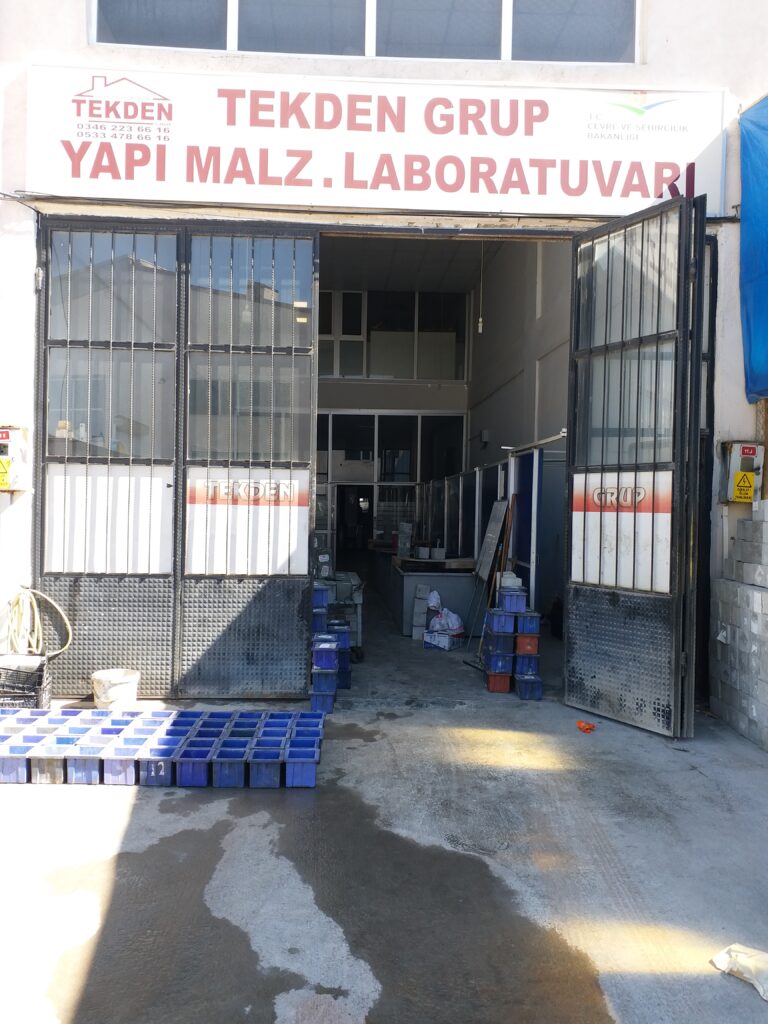 sivas tekden grup tyapı malzemeleri labaratuvarı