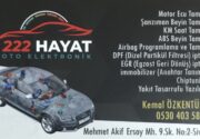 222 Hayat Oto Elektronik