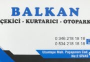 Balkan Çekici Kurtarıcı Otopark