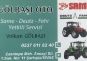 Gölbaşı Oto Deutz Traktör Servisi