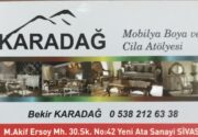 Karadağ Mobilya Boya ve Cila Atölyesi