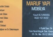 Maruf Yapı Mobilya