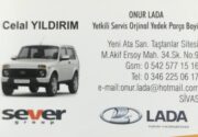 Onur Lada Yetkili Servis Orjinal Yedek Parça Bayii