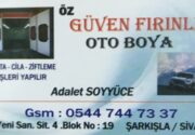 Öz Güven Fırınlı Oto Boya