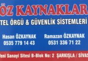 Öz Kaynaklar Tel Örgü & Güvenlik Sistemleri