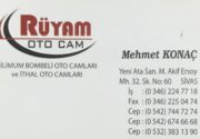 Rüyam Oto Cam