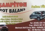 Şampiyon Rot Balans