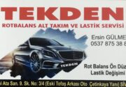 Tekden Rotbalans Alt Takım ve Lastik Servisi