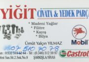 Yiğit Civata & Yedek Parça